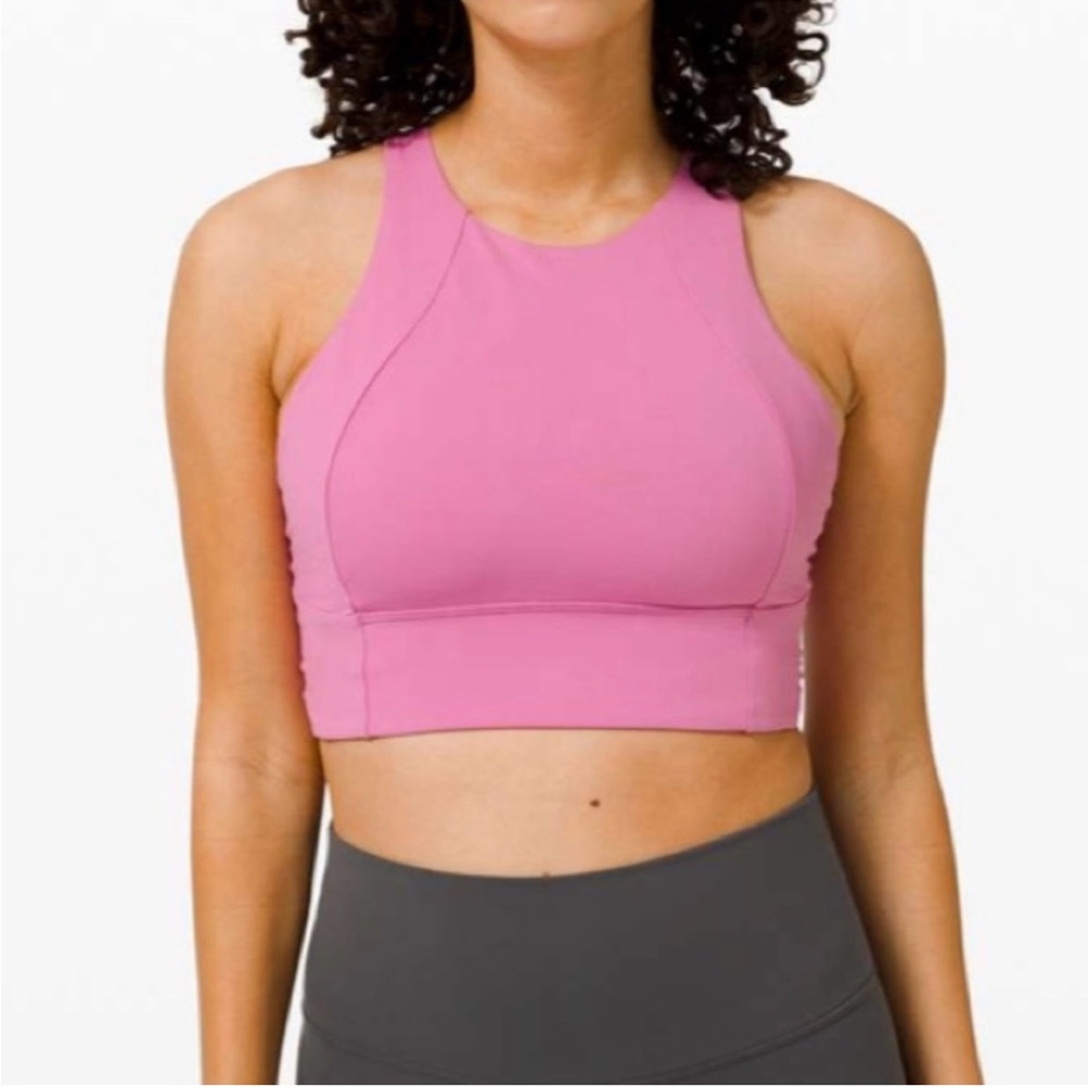 Lululemon Free To Be Serene Bra High Neck Long Lind